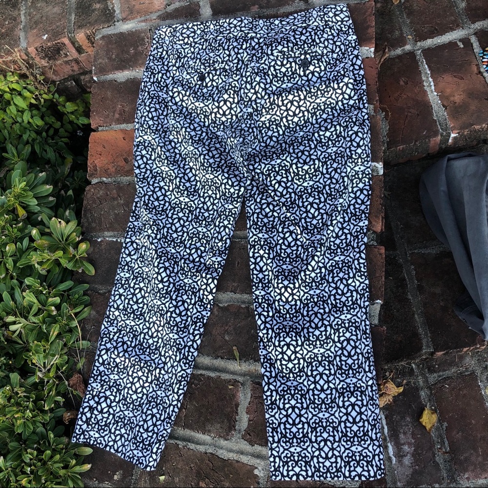 Laundry black and white Capri pants size 4 - Picture 5 of 8